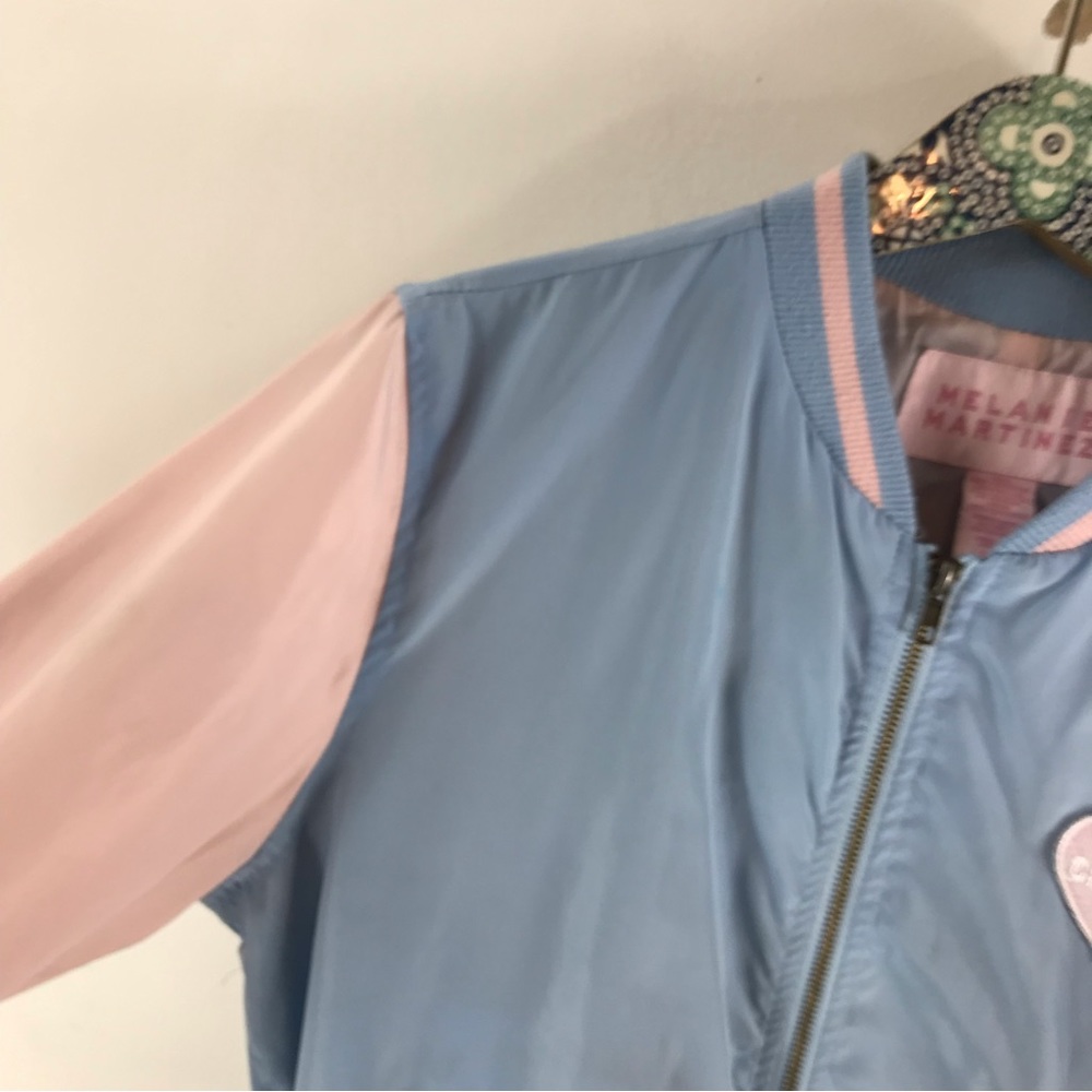 MELANIE MARTINEZ Cry Baby Satin Bomber Jacket Size Large - Picture 5 of 16